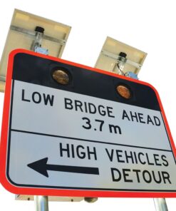 LED enhancement Road Bridge Sign