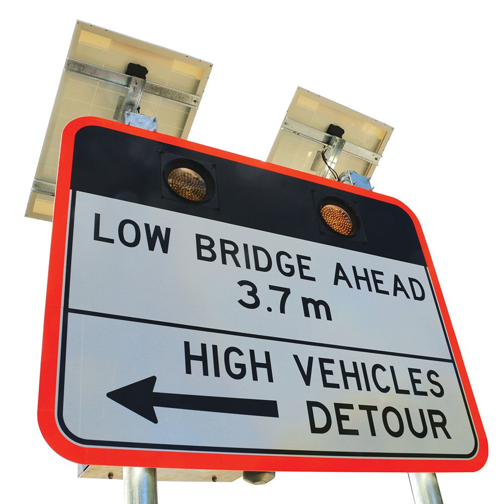 LED enhancement Road Bridge Sign